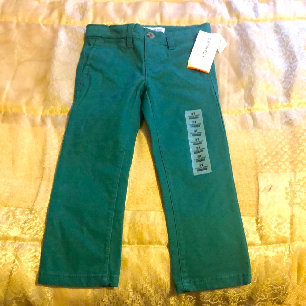 Old navy skinny leg green pants